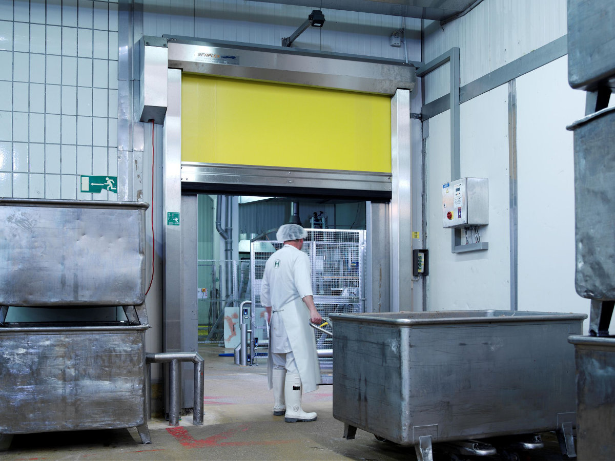 uk installers of food and beverage high speed doors