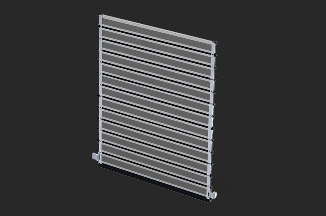 EFA-SST Alux spiral high speed door product image