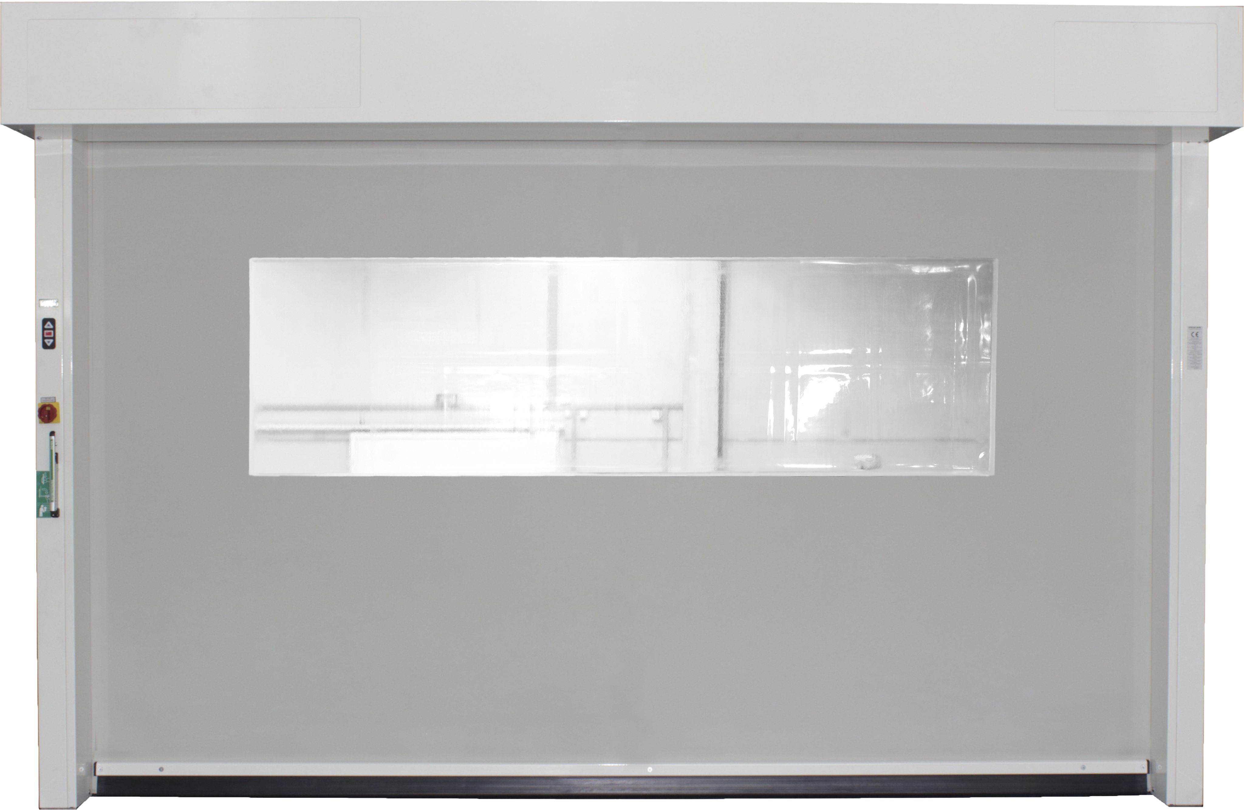 Cleanroom Compact door detail showing compact frame and cleanroom finish