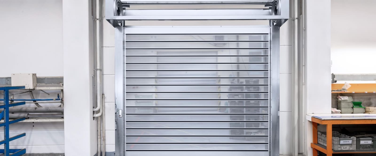 EFA-SST Clear high speed door with transparent