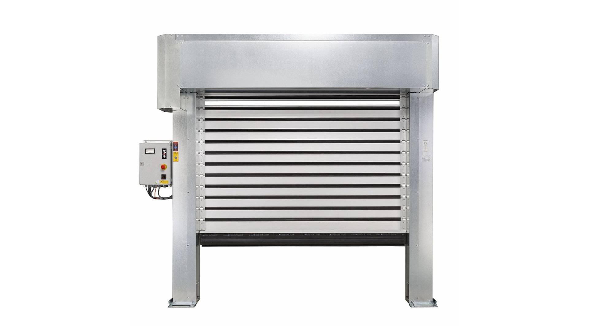 EFA-SST MS high speed spiral door for machine protection, self-supporting frame